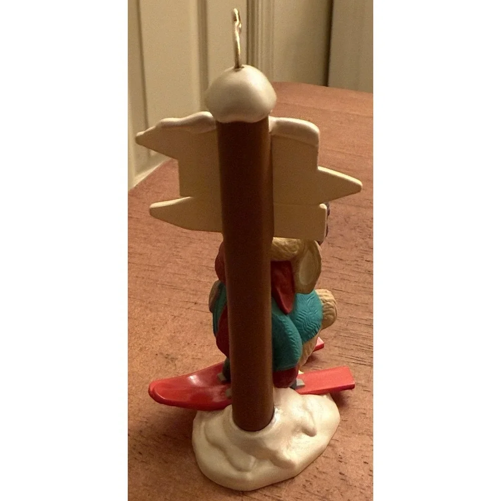 Hallmark Keepsake Ornament Thrill‎ a Minute Rabbit 1994 Bunny